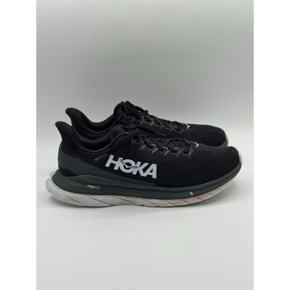 Hoka One One Mach 4 Black Dark Shadow‎ Size 9.5